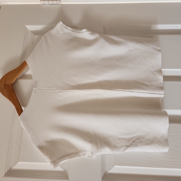 Zara cropped V-neck knit top - Picture 2 of 4